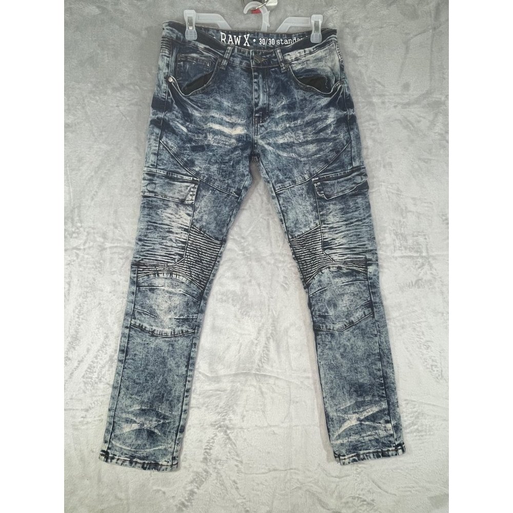 Raw X Mens jeans size 30/30 standard acid wash